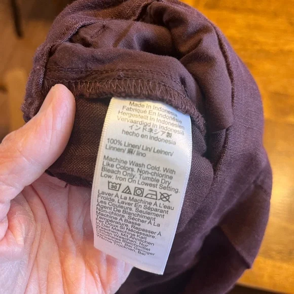 NWT 100% linen pants - Picture 3 of 7